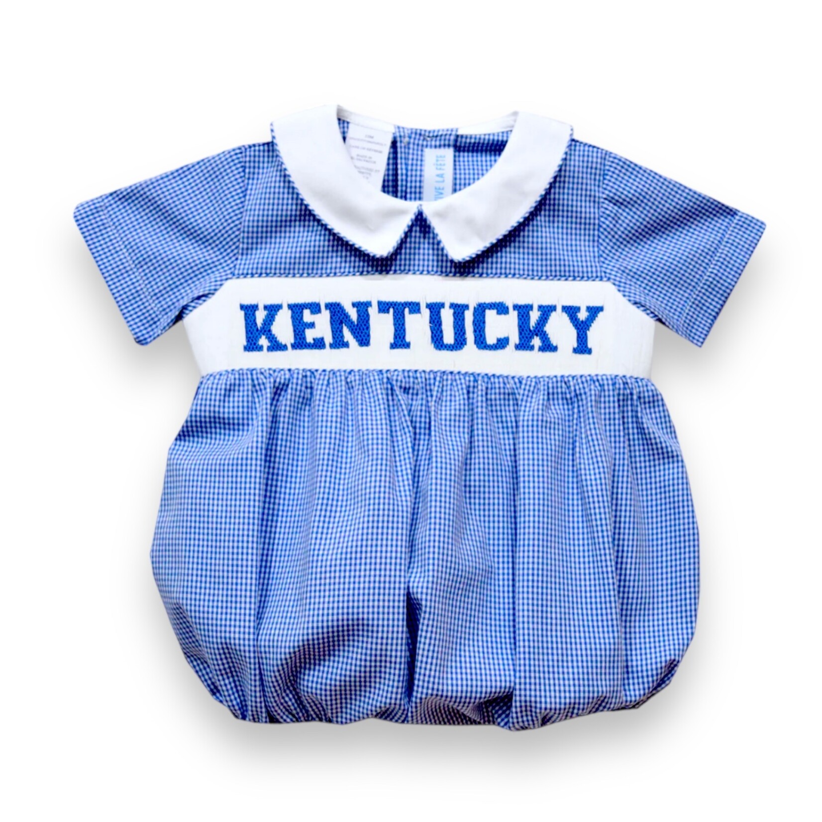 Kentucky Smocked Boy Bubble