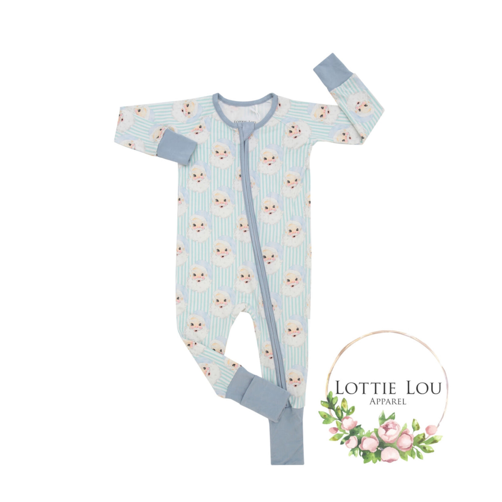 Lottie Lou Vintage Santa Convertible Zippy (Size 18-24m)
