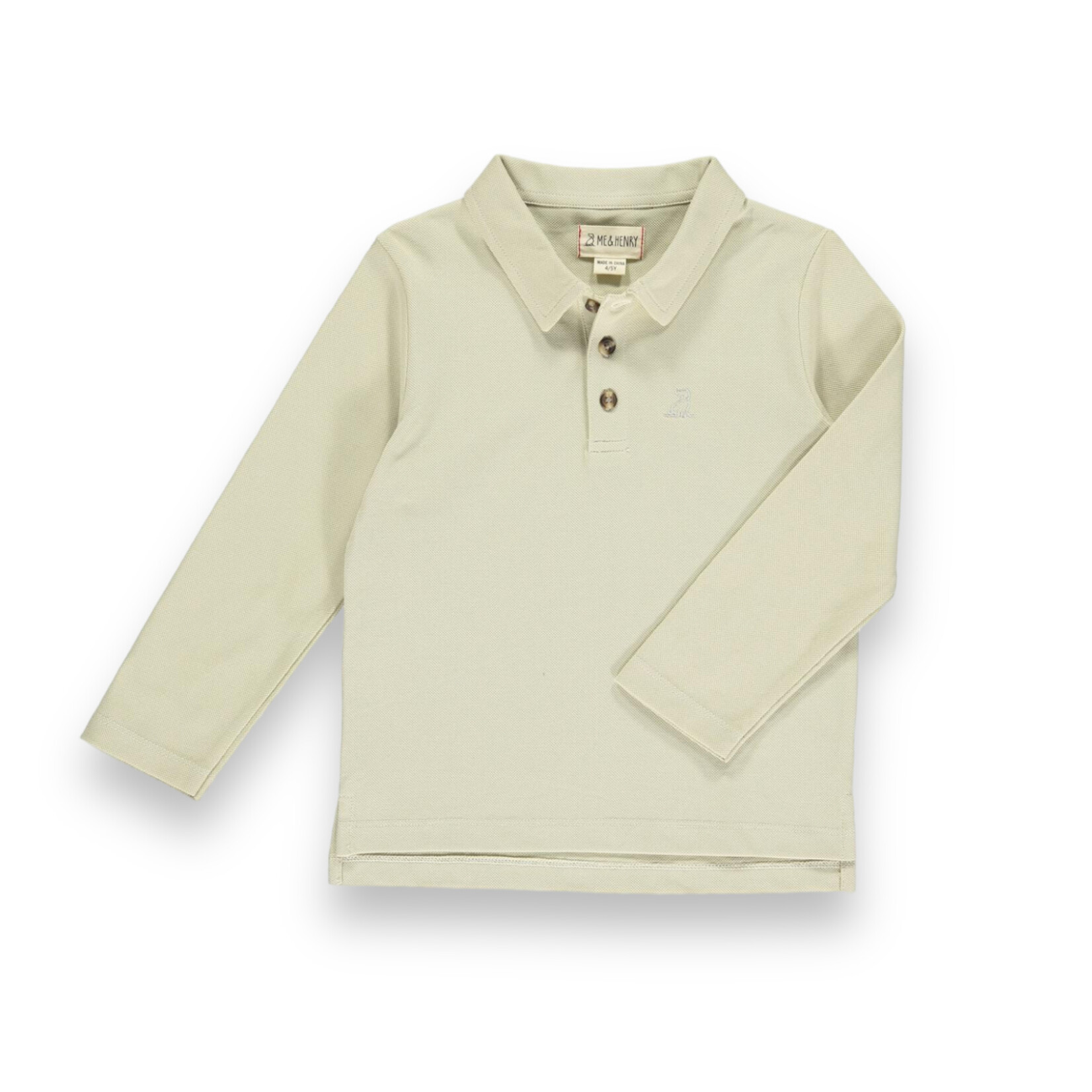 Me & Henry Cream Spencer Polo (Size 6/7Y)