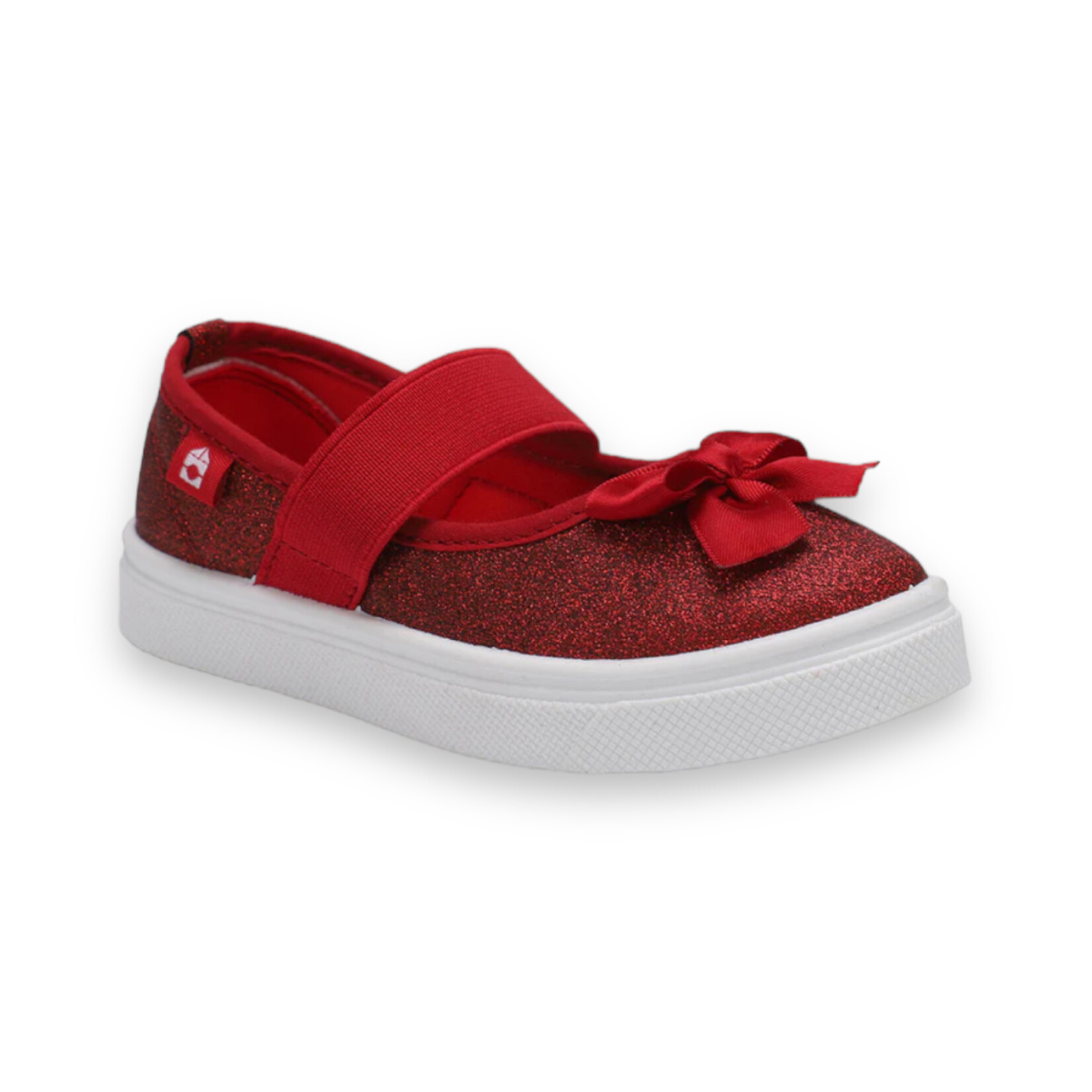 Oomphies Red Glitter Quinn Shoes
