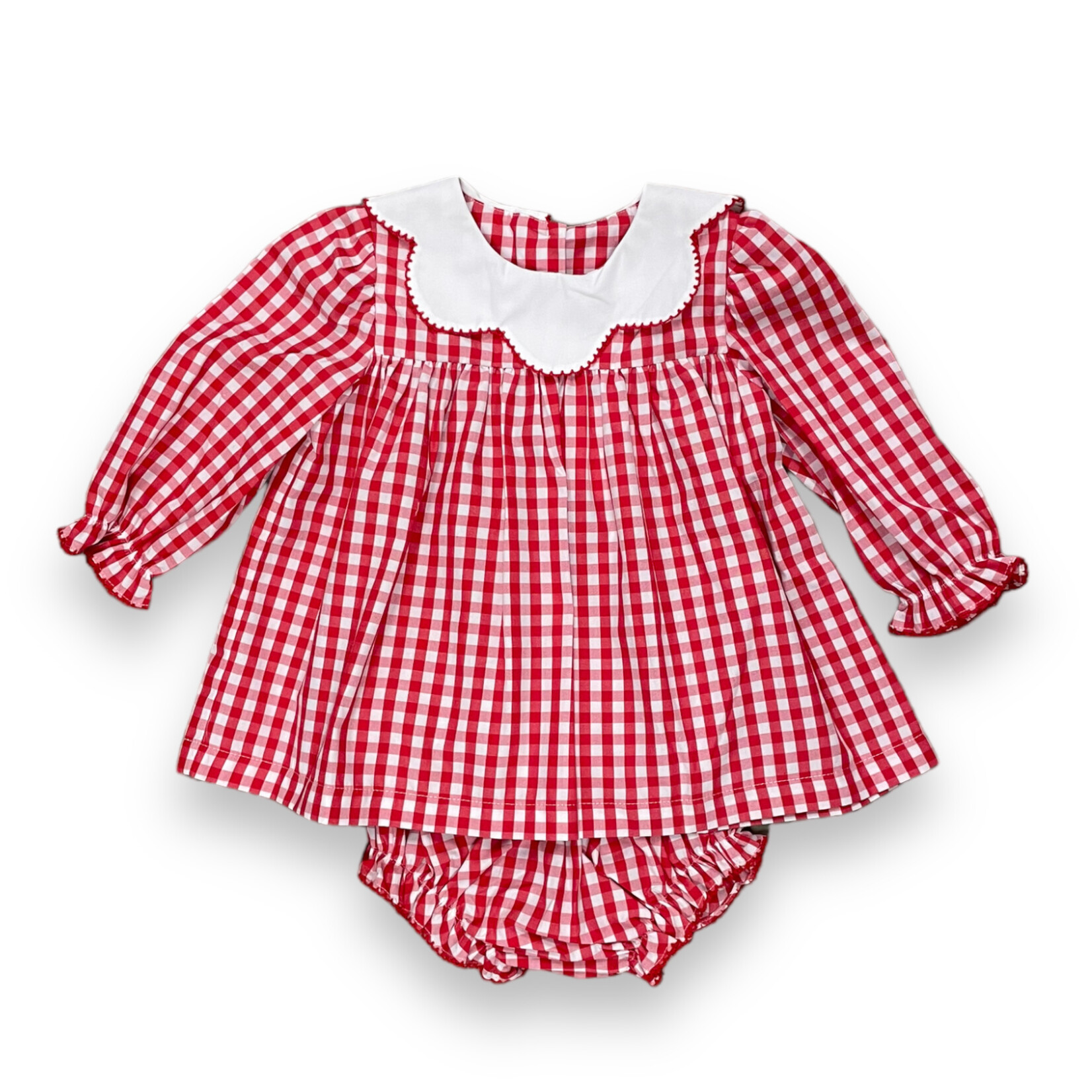 Banana Split Red Gingham Bloomer Set