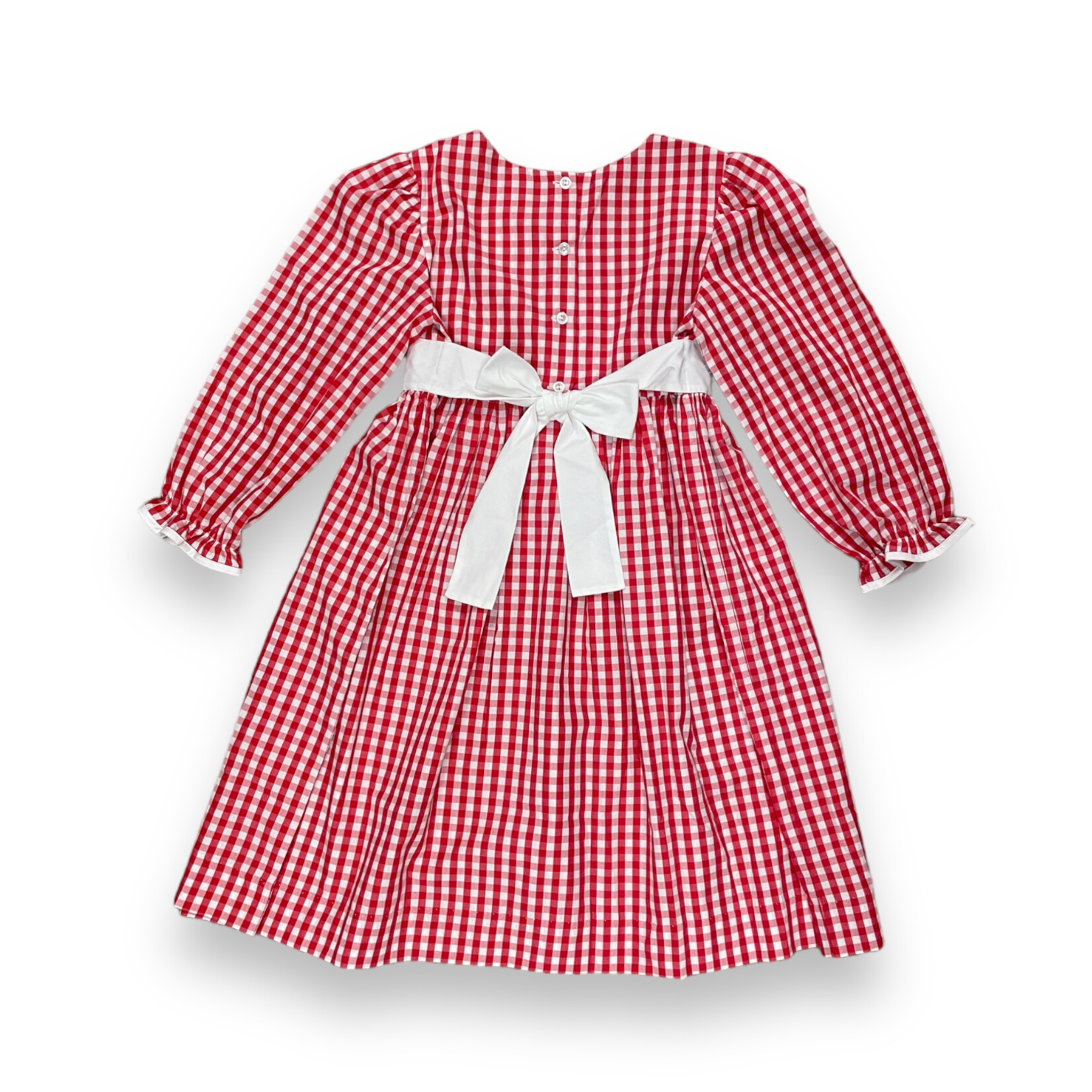 Banana Split Red Gingham Hannah Dress - (Size 4)