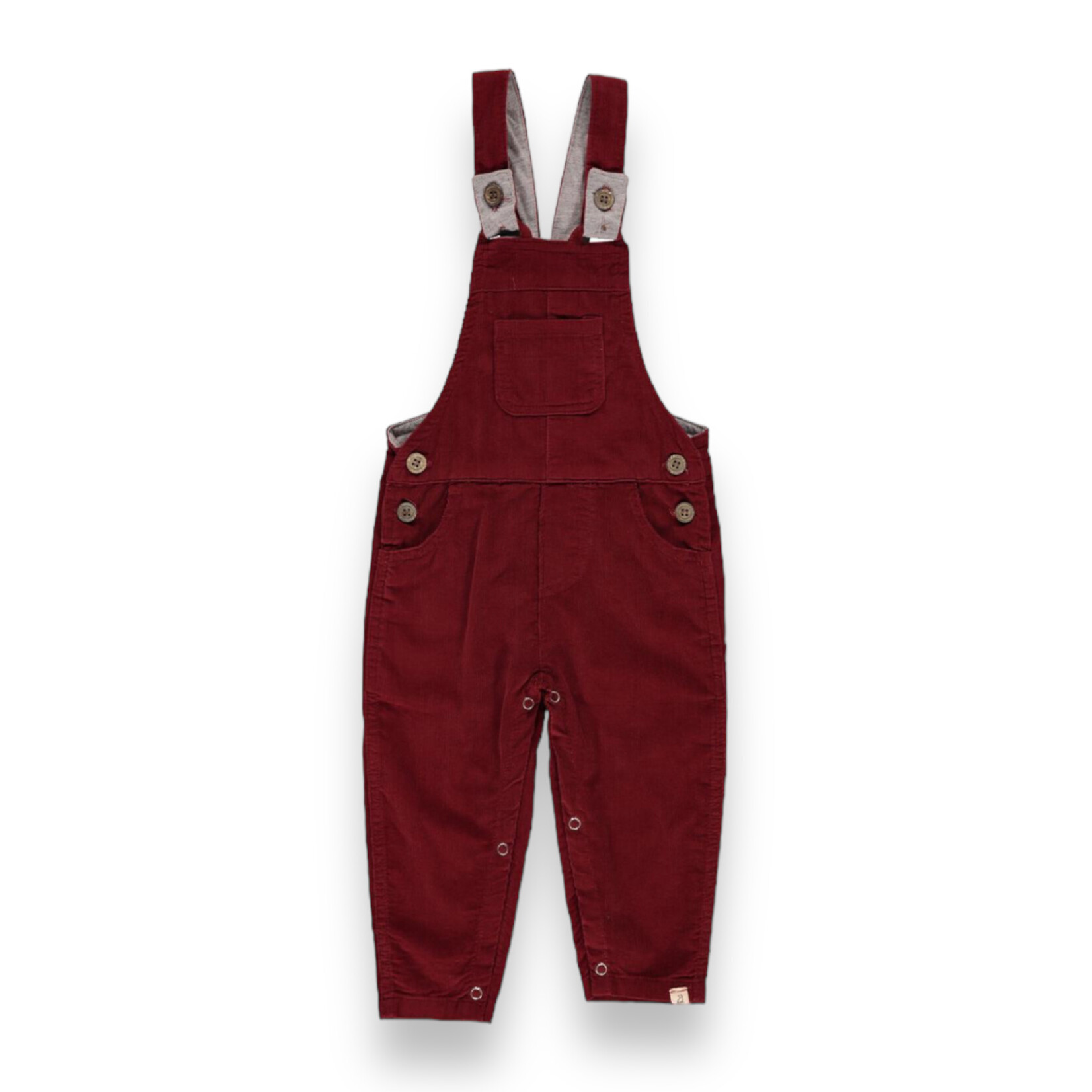 Me & Henry Red Cord Overalls