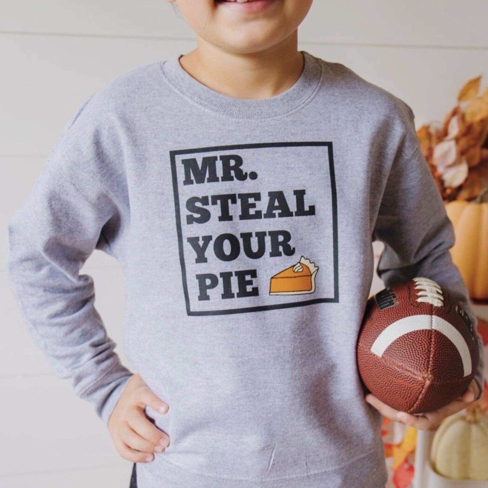 Sweet Wink Mr. Steal Your Pie Crewneck