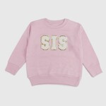 Sweet Wink Chenille Patch Sis Crewneck