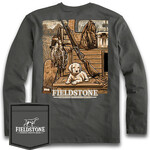 Fieldstone Puppy in Truck L/S Shirt (Size YM)