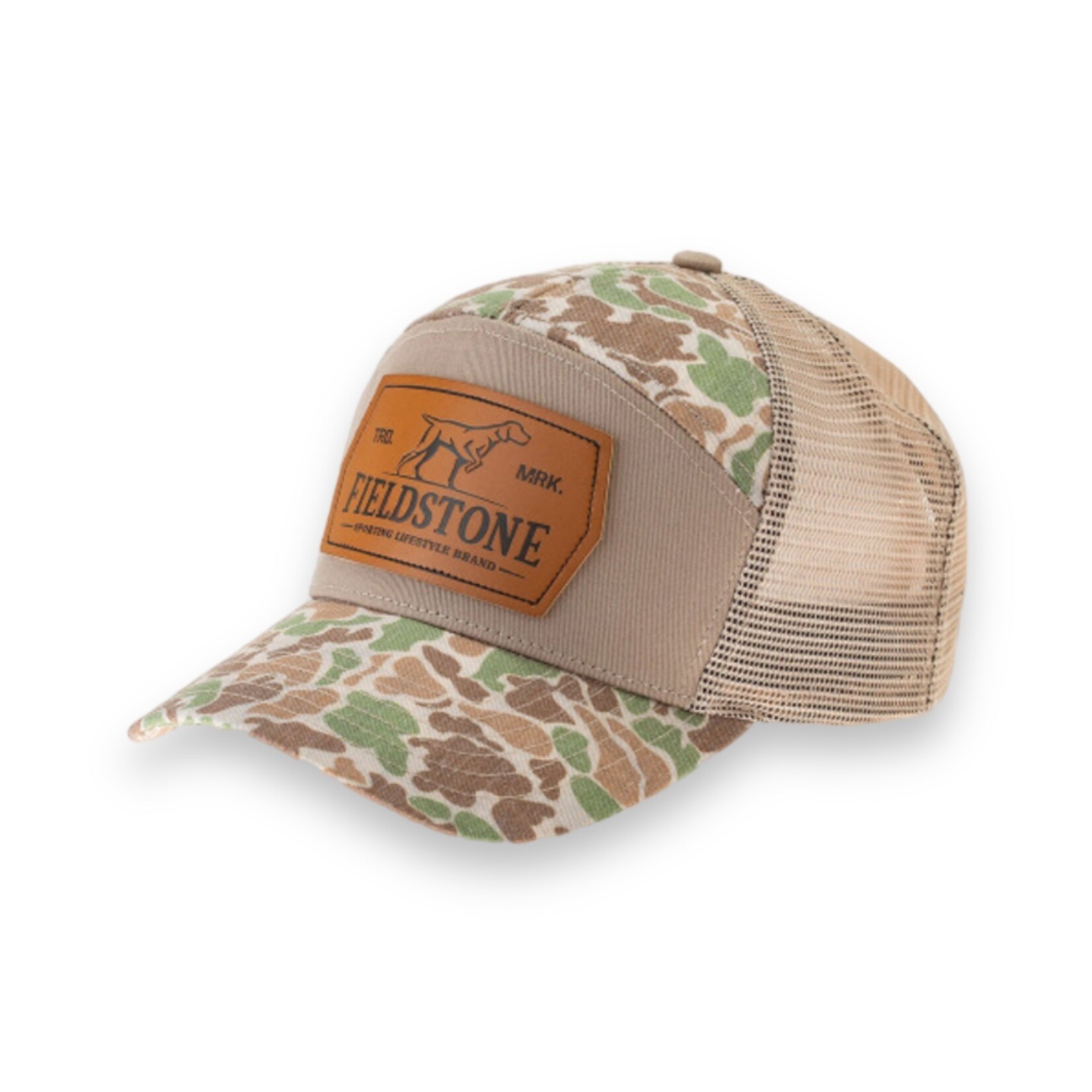 Fieldstone Youth One Size 7 Panel Camo Hat