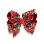 5.5" Christmas Plaid Bow