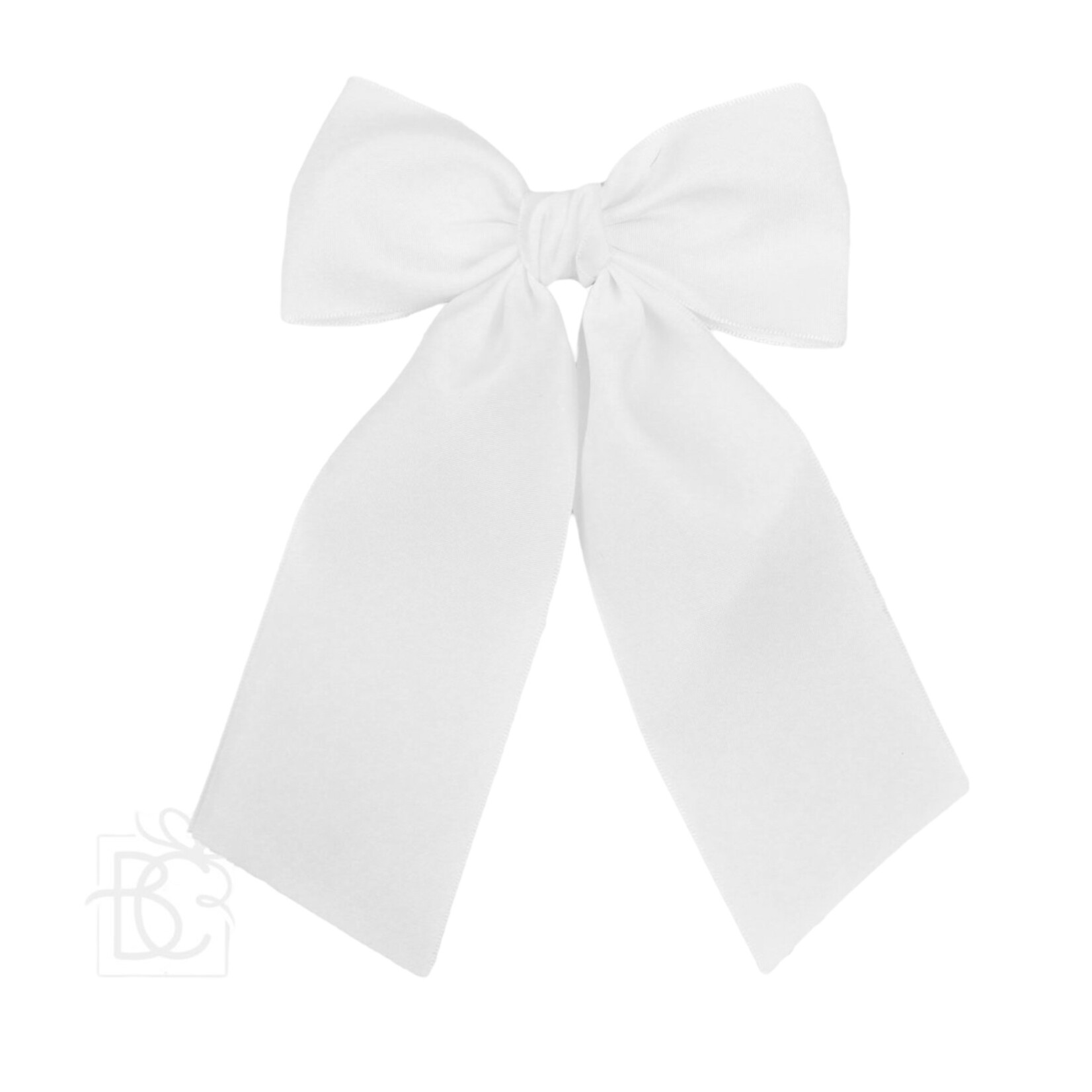 Large Opaque Satin Euro Knot Tail Bow