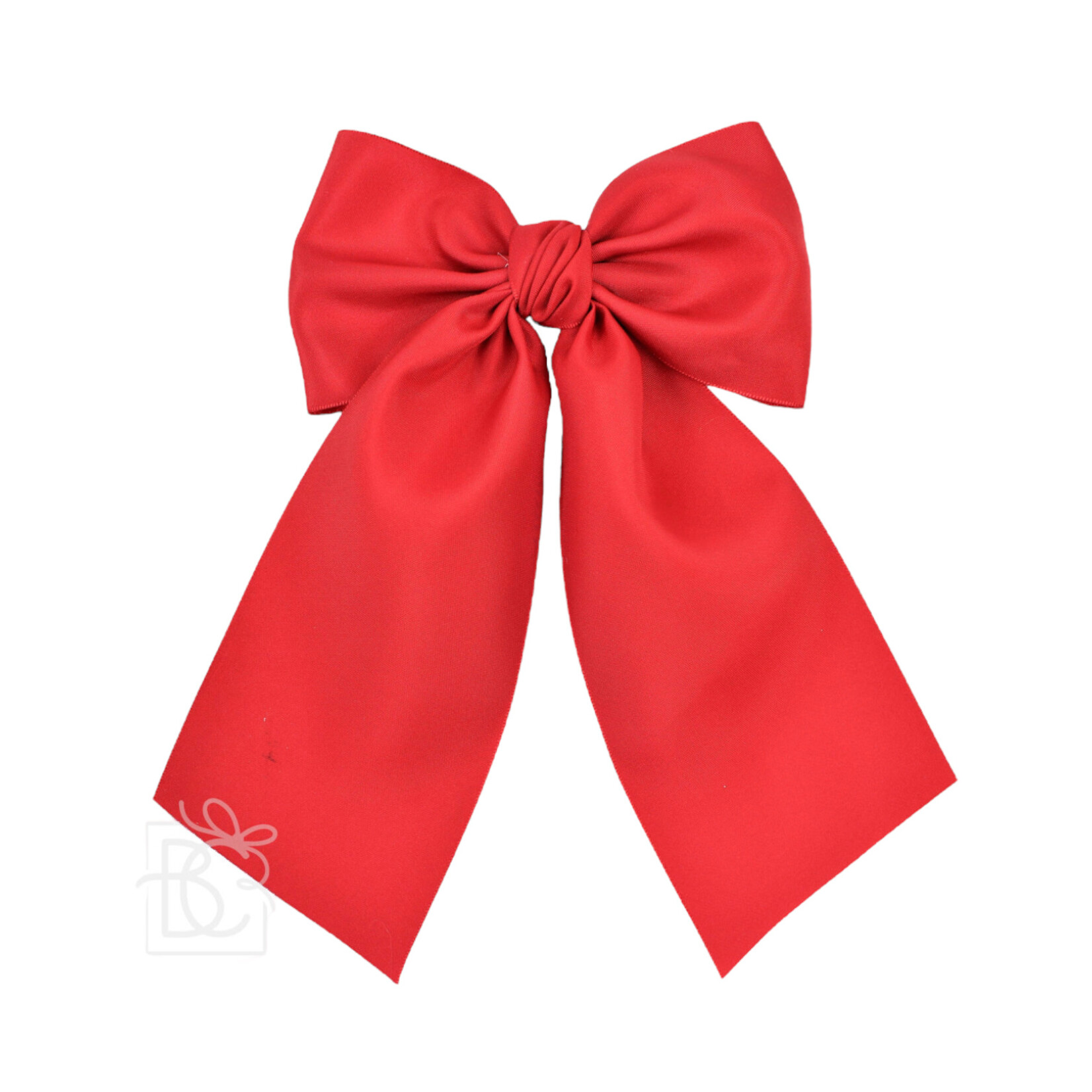 Large Opaque Satin Euro Knot Tail Bow