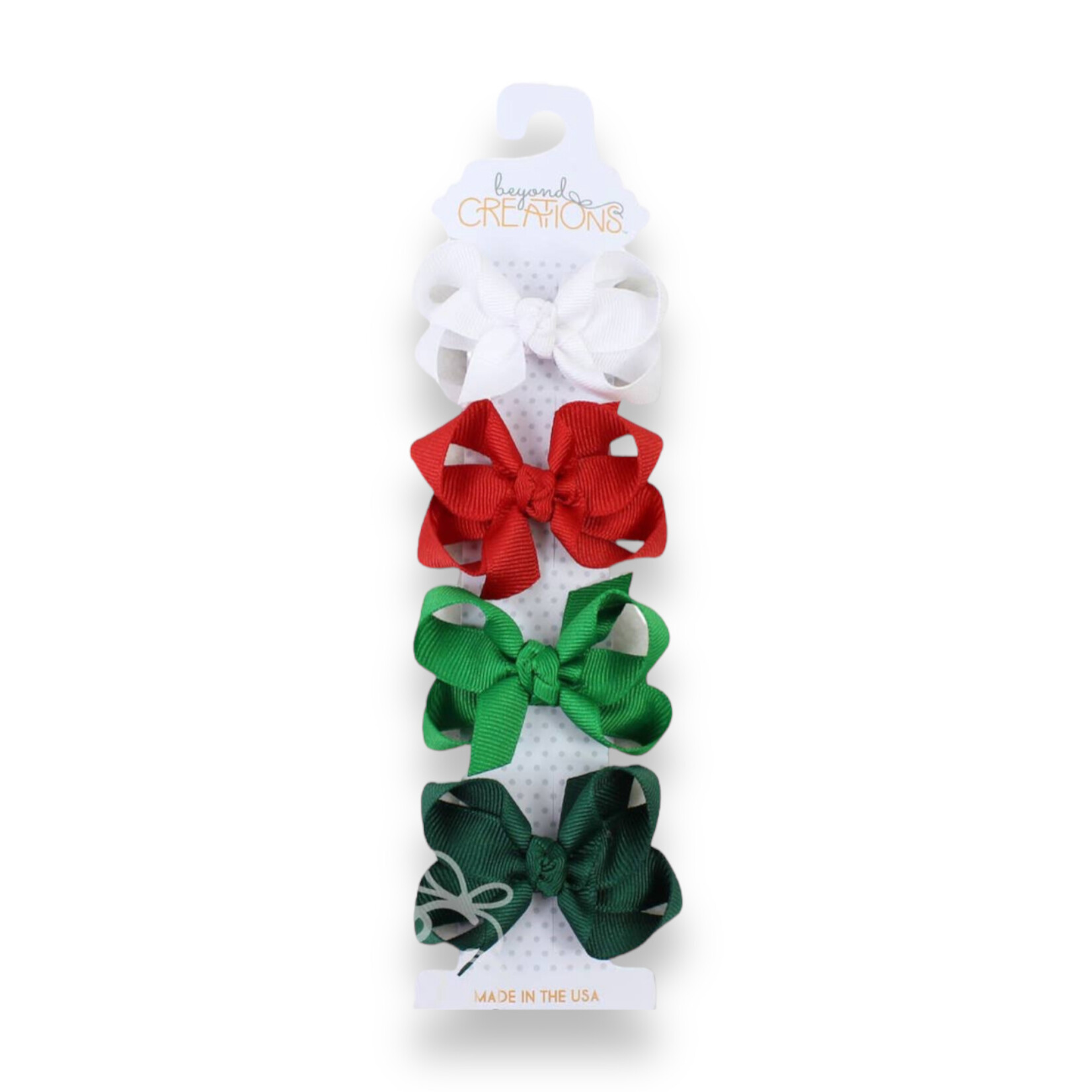 3" Snap Bow Holiday Pack