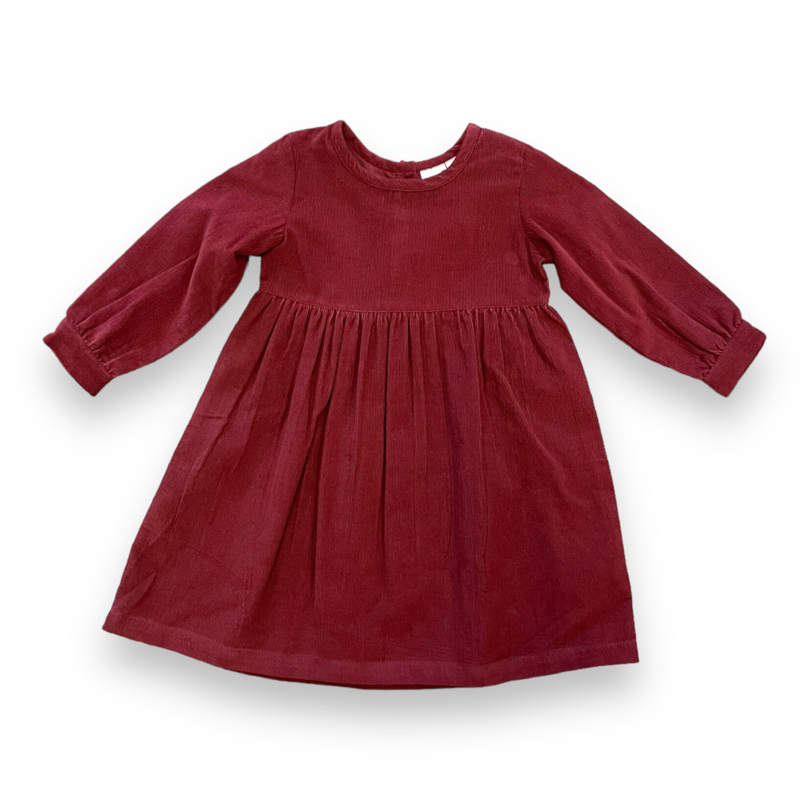 Yo Baby Corduroy Dress - Wine