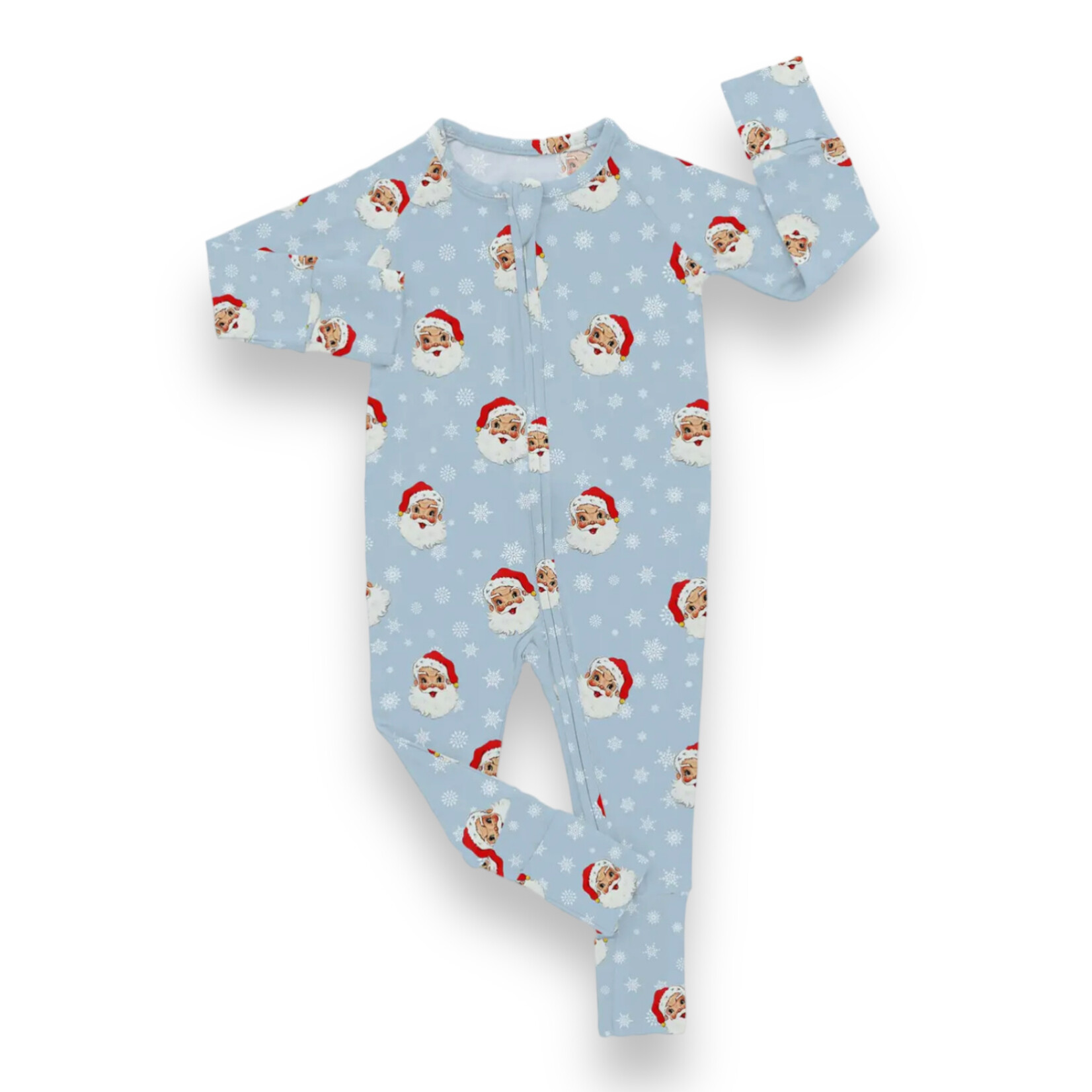 Charlie's Project Merry & Blue Santa Zippy Romper