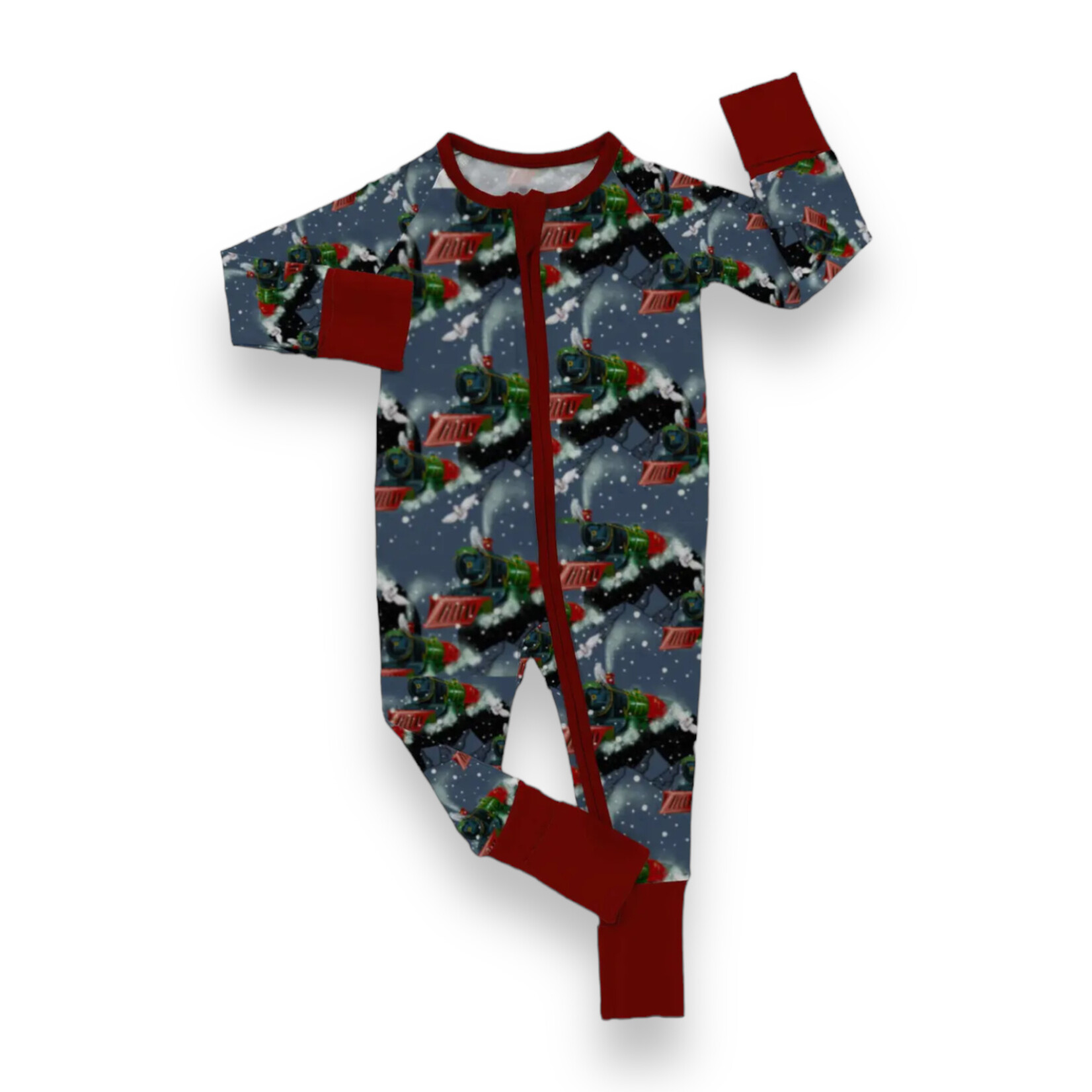 Charlie's Project Holiday Express Zippy Romper