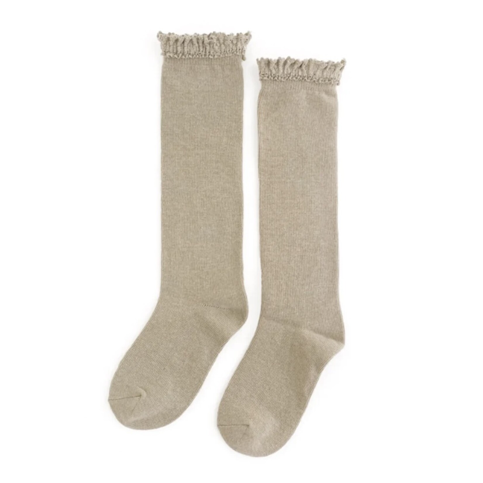 Oat Lace Knee High Socks Size 7-10Y