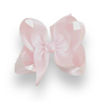 6.5" Powder Pink Satin Bow