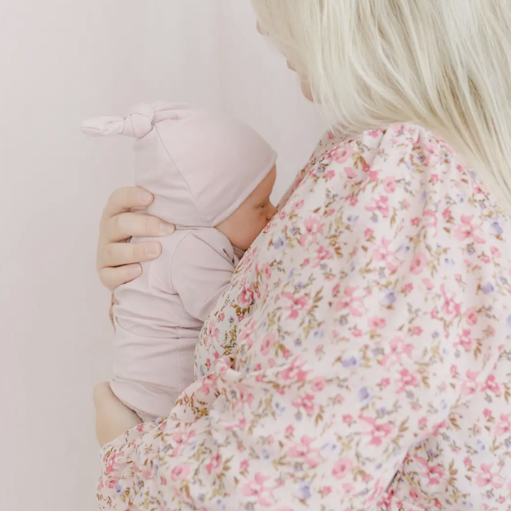 Coming Home Outfit Hat & Headband - Dusty Rose