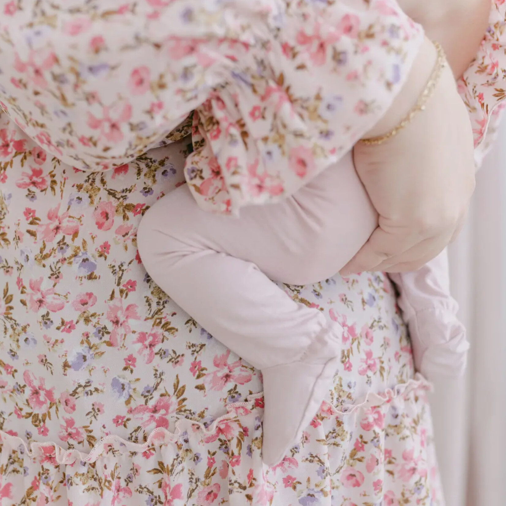 Coming Home Outfit Hat & Headband - Dusty Rose