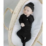 Coming Home Outfit & Hat Set -Black