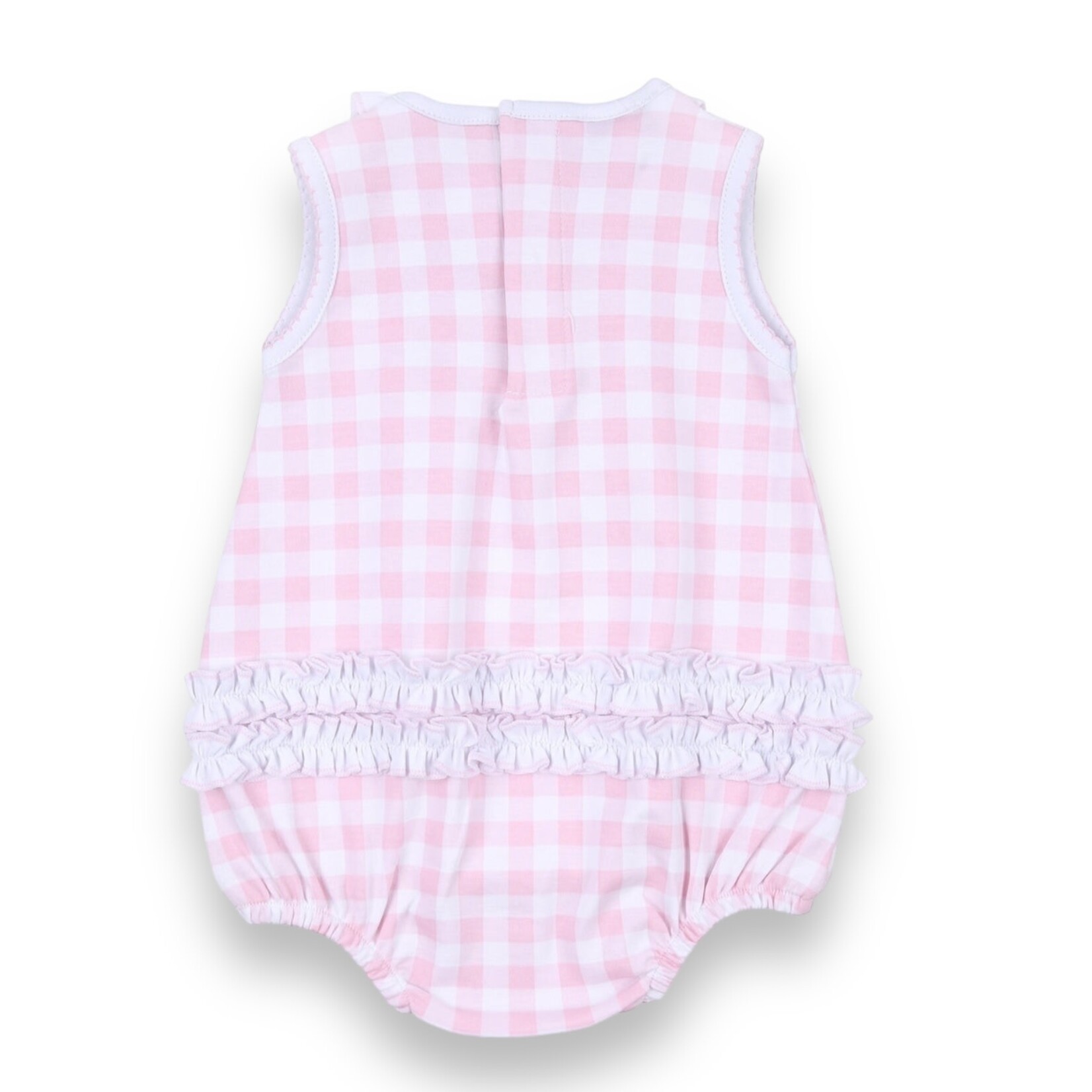 Batter Up Pink Gingham Bubble