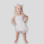 Yo Baby Tulle Bubble Dress - White