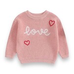 Chunky Love Sweater - Pink