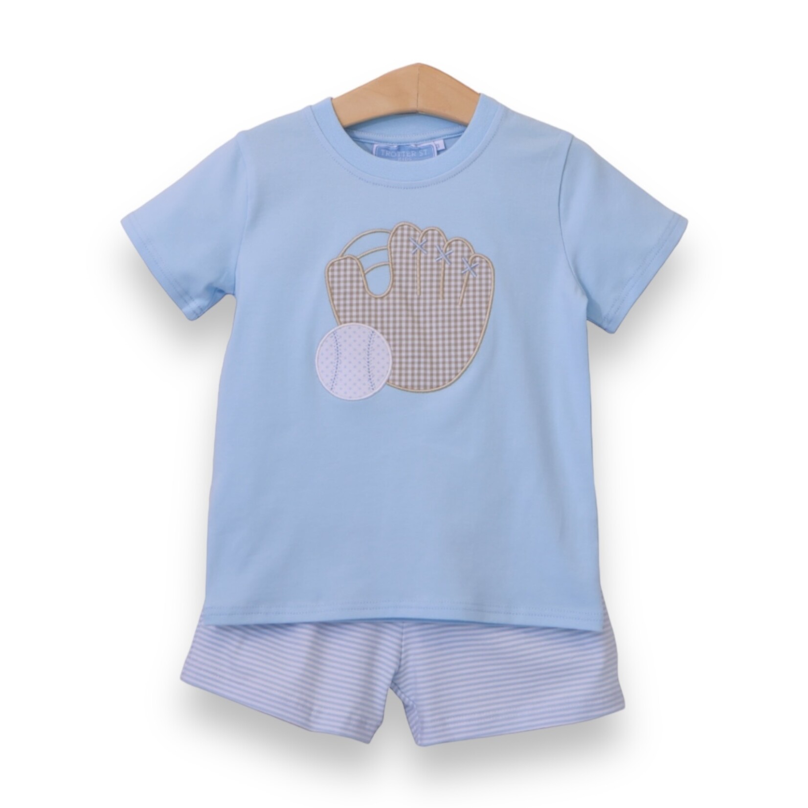 Trotter Street Kids Baseball Short Set