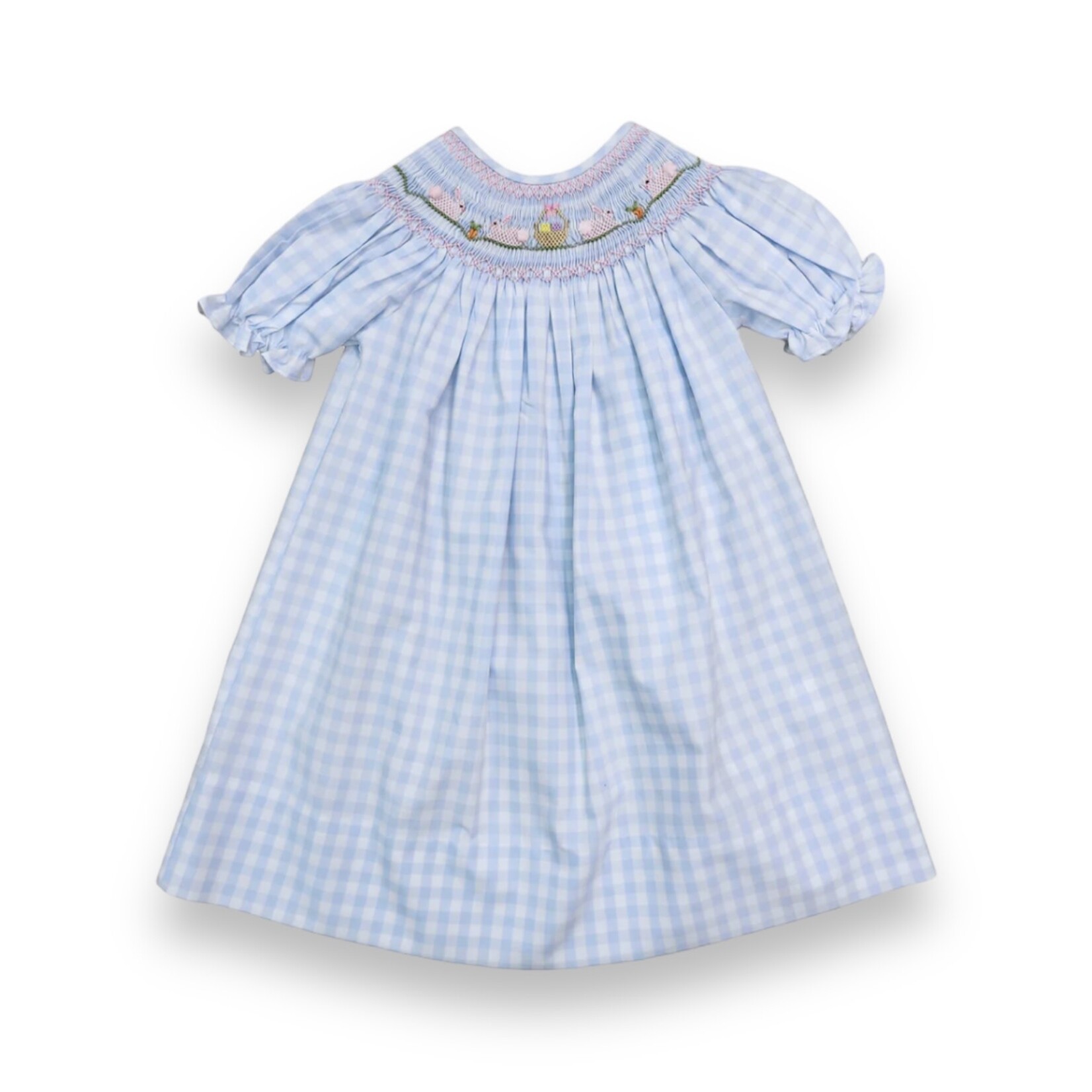 Sweet Dreams Smocked Bunny Basket Dress