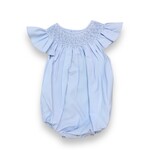 Sweet Dreams Pearl Blue Smocked Bubble