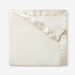 Elegant Baby Cream Fleece Stroller Blanket