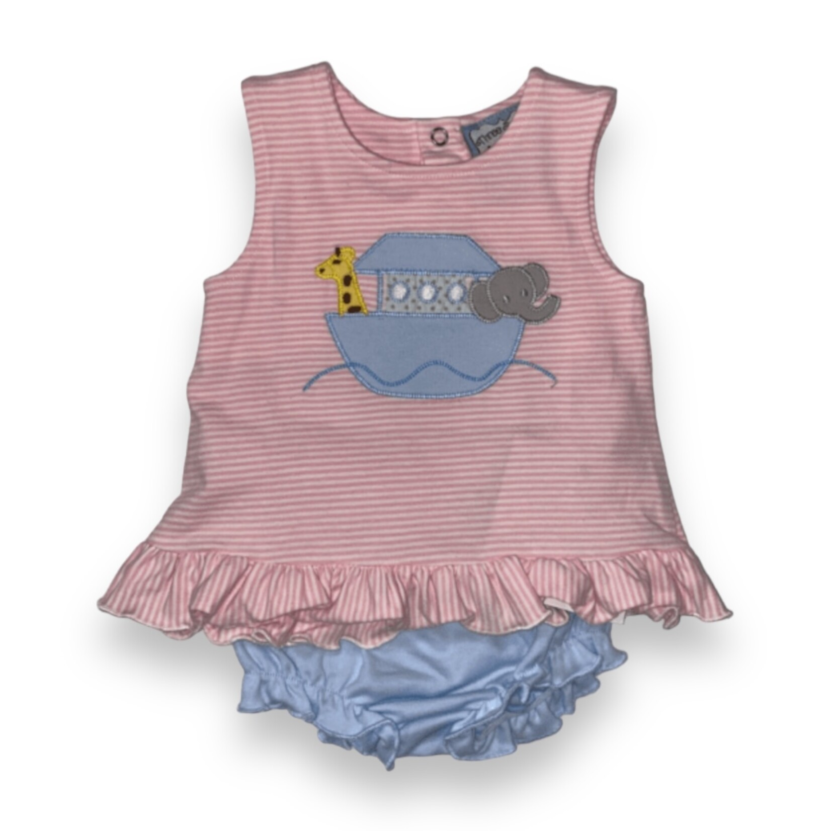 Three Sisters Noah's Ark Bloomer Set