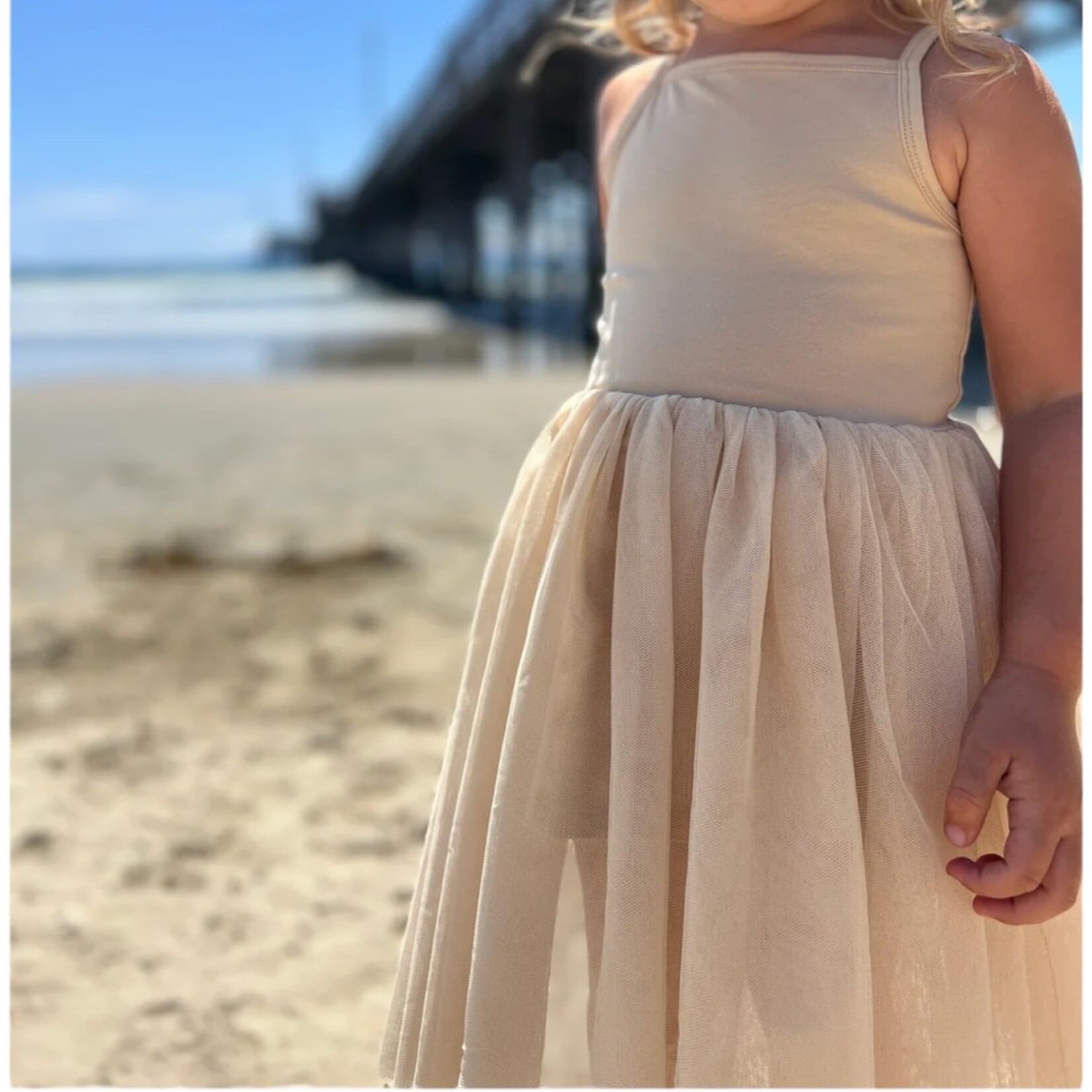 Vignette Oatmeal Kaia Tutu Dress