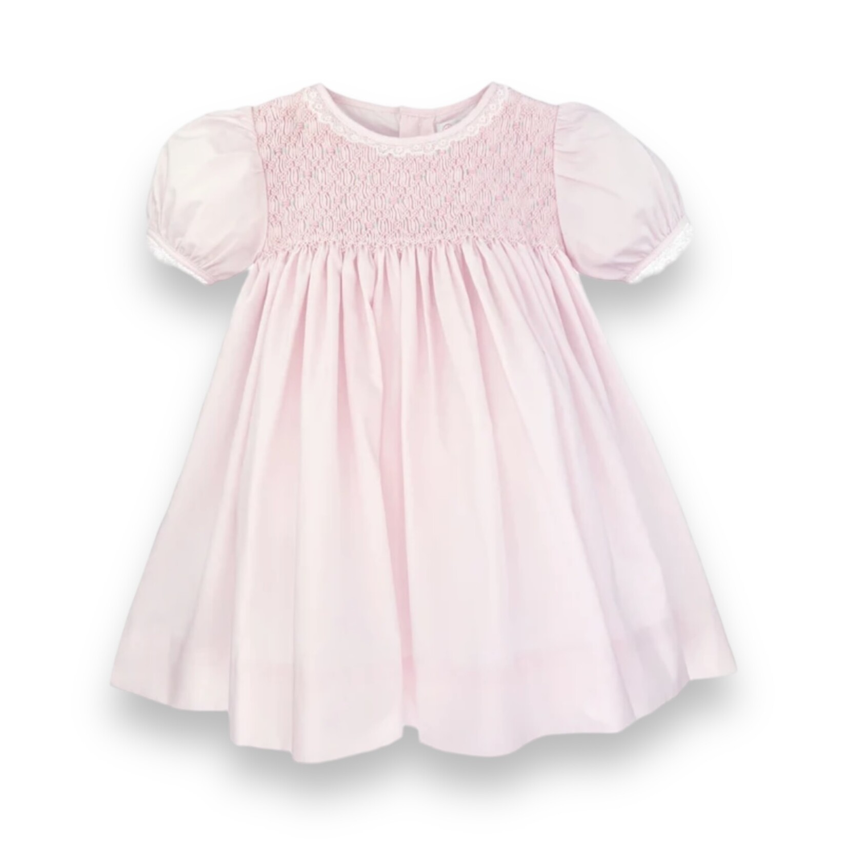 Petit Ami Pink Smocked Dress