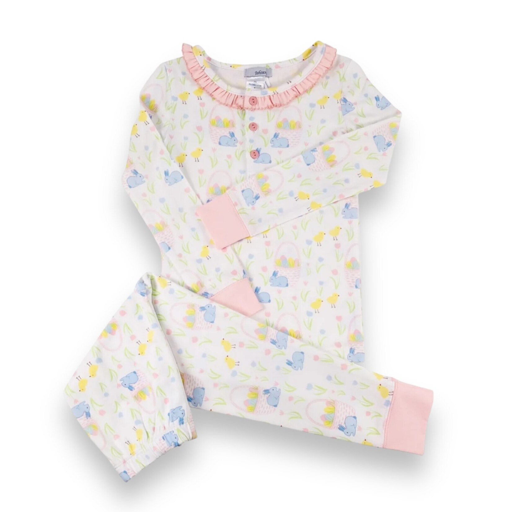 Ishtex Girl Easter Basket PJ Set