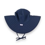 Ruffle Butts Navy Swim Hat