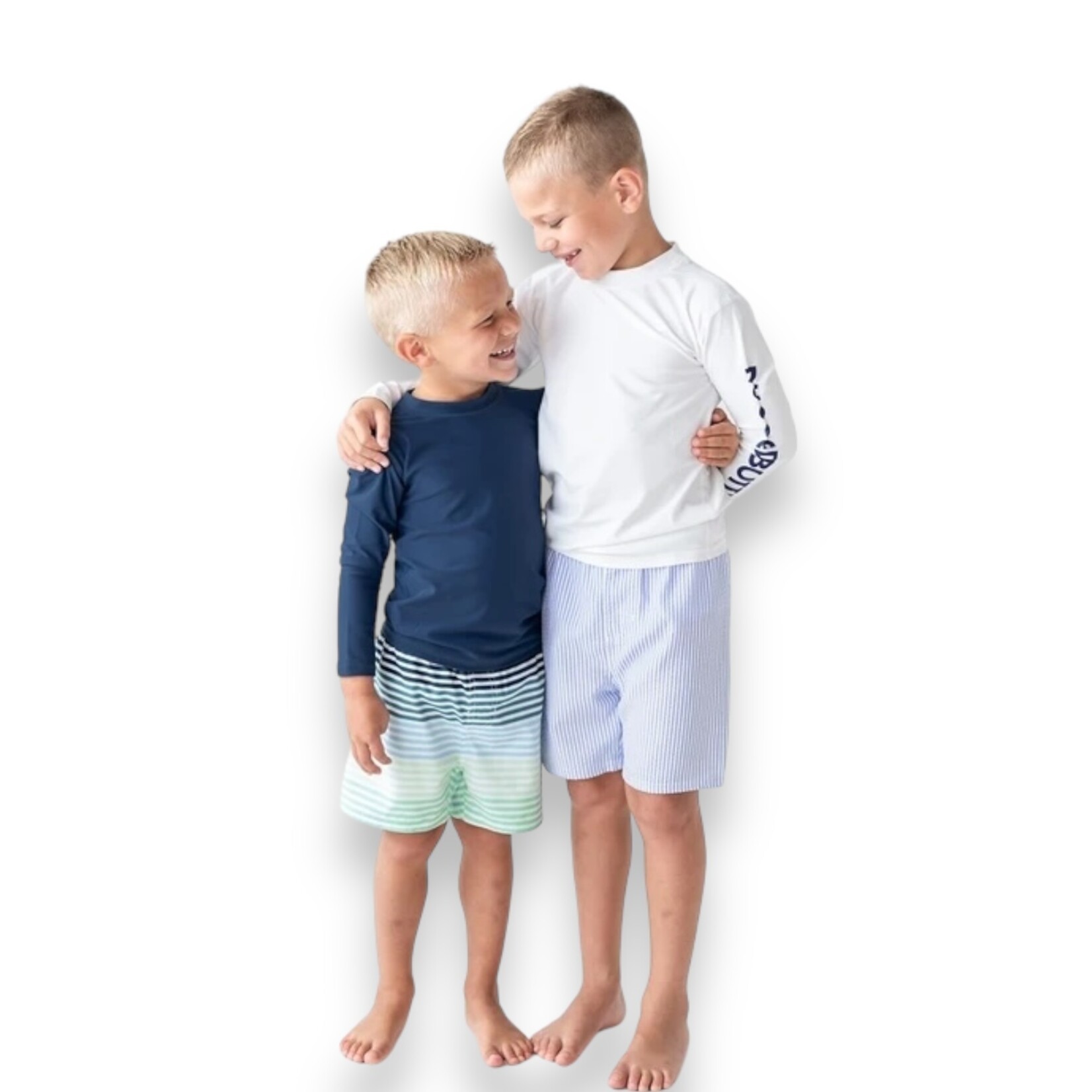 Rugged Butts Navy Long Sleeve Rash Guard Top