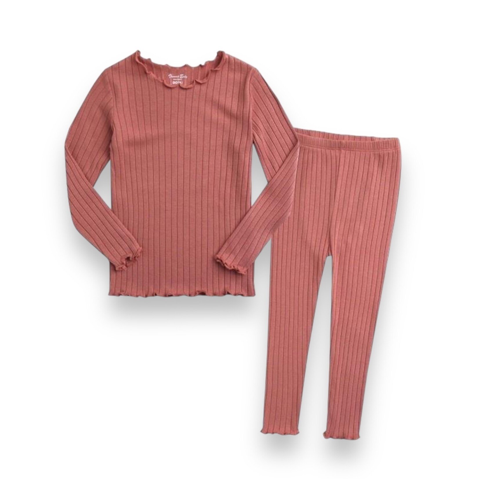 Dusty Pink Curly PJ Set