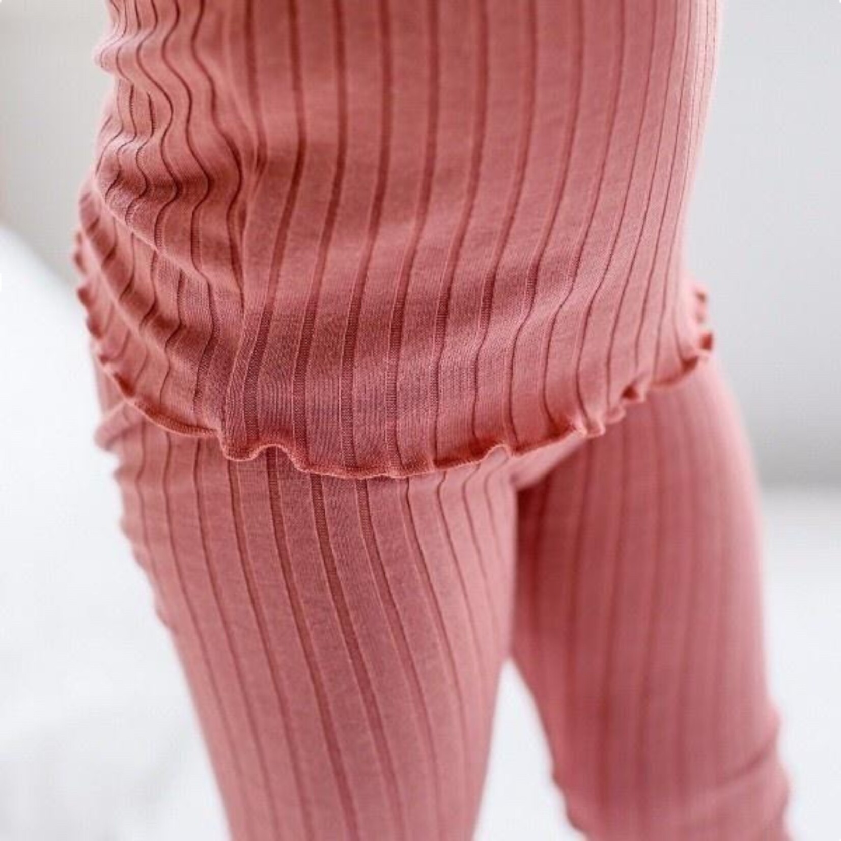 Dusty Pink Curly PJ Set