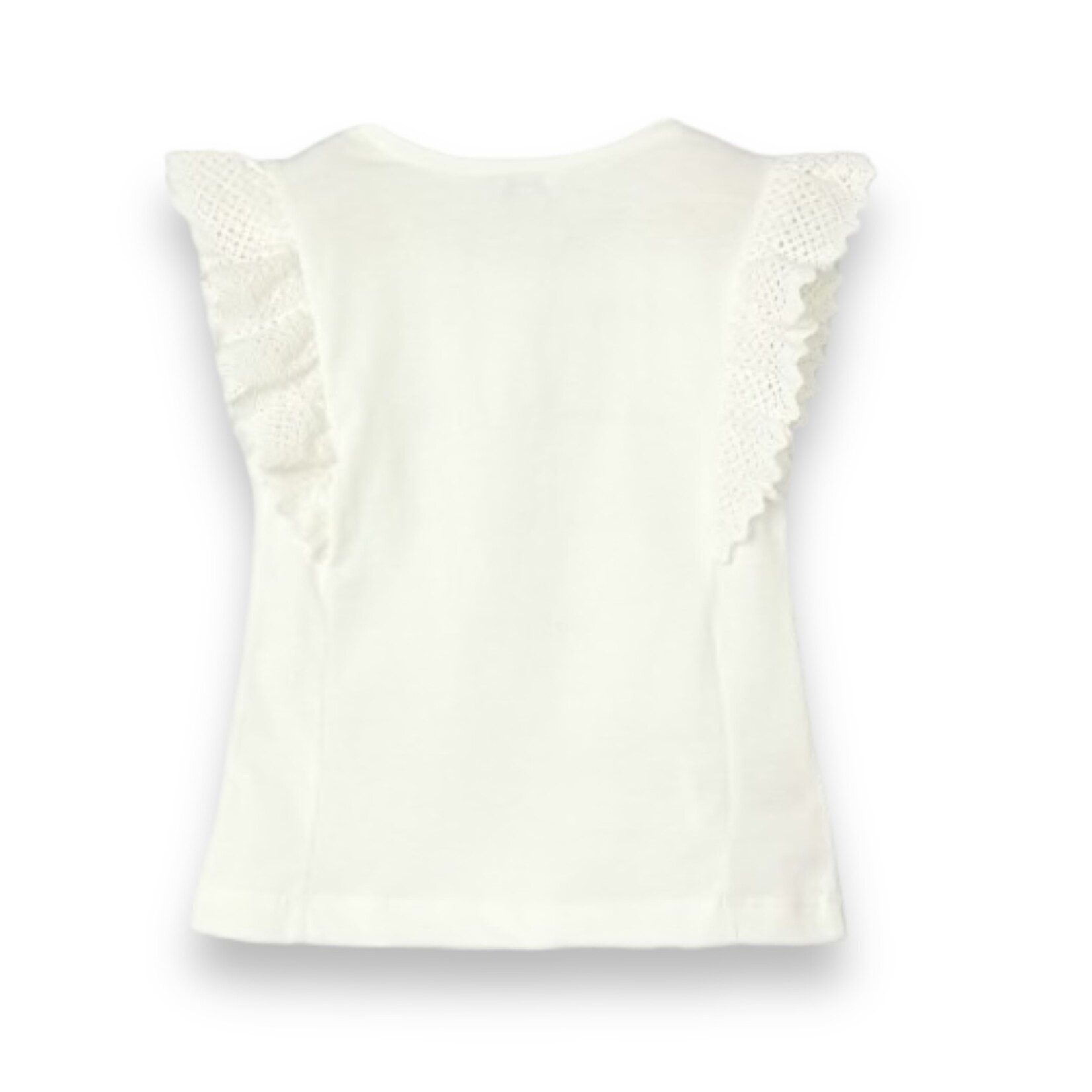 Mayoral White Crochet Top