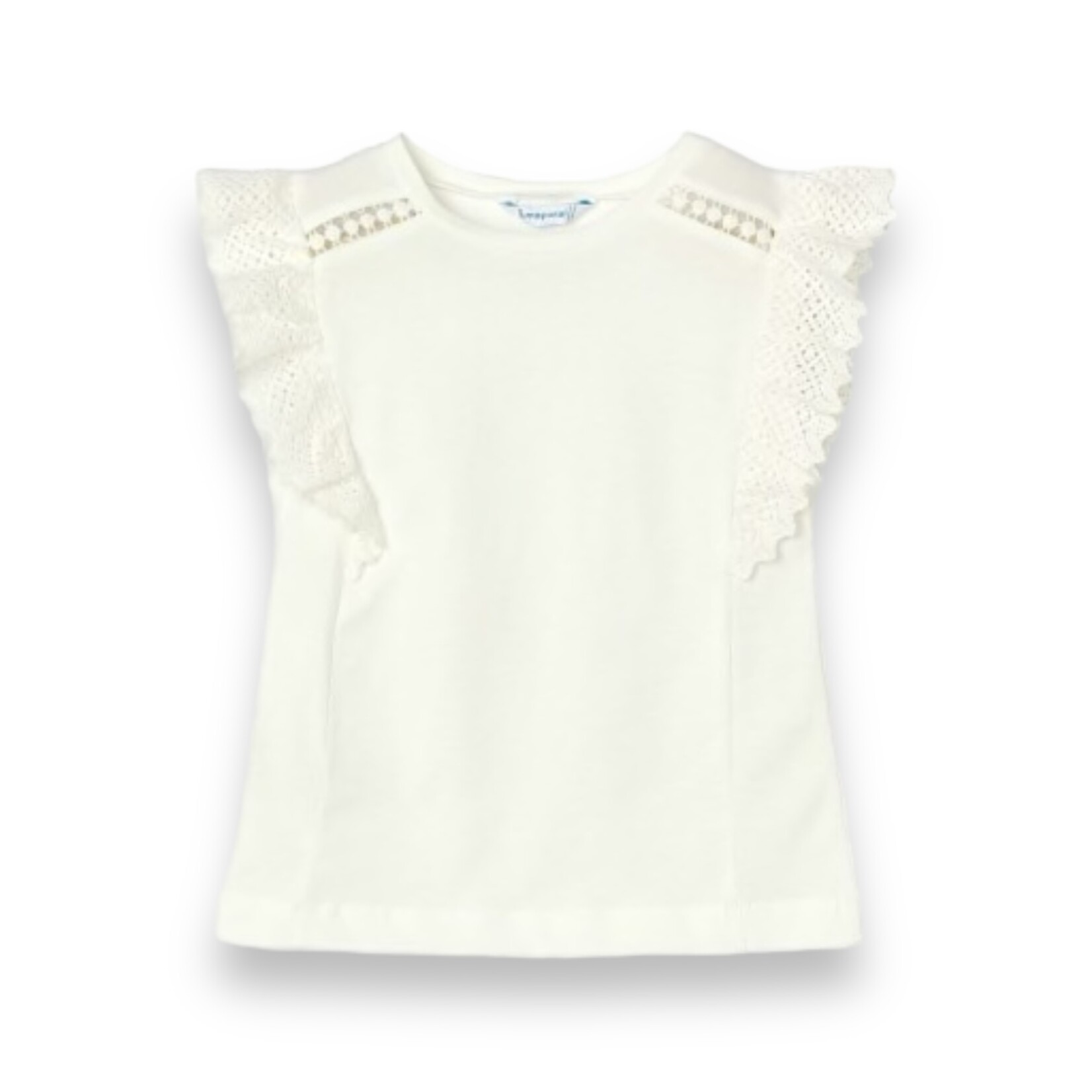 Mayoral White Crochet Top