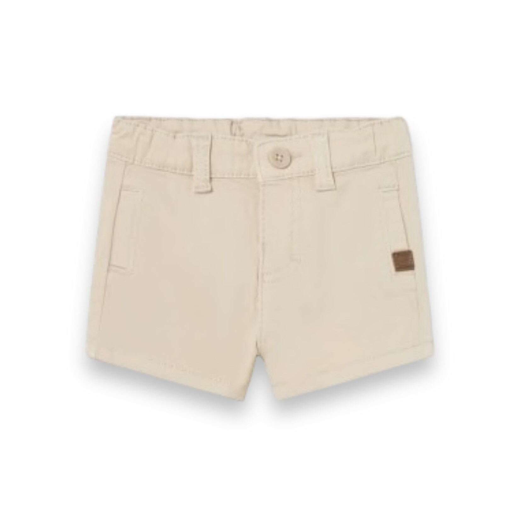 Mayoral Beige Twill Basic Short