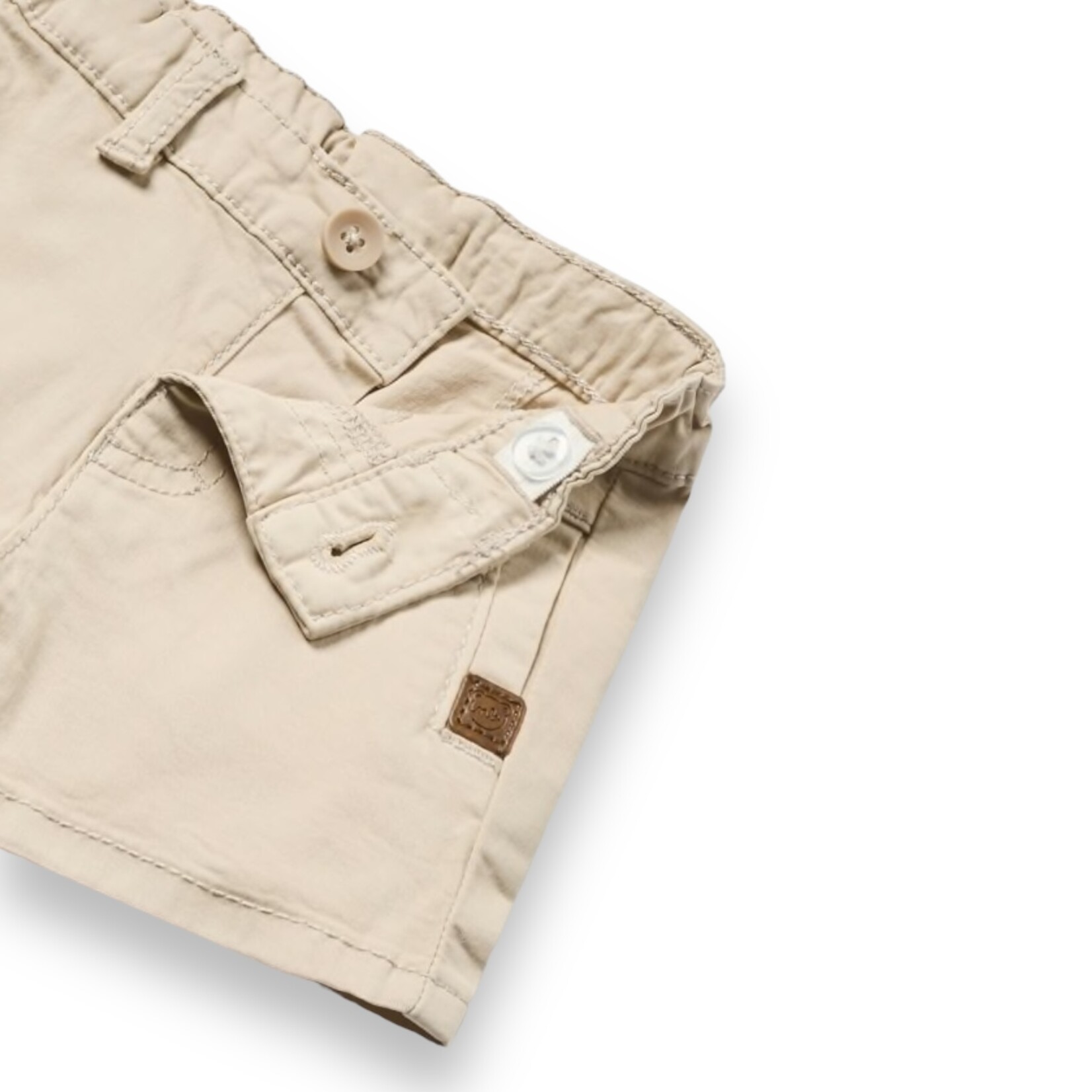 Mayoral Beige Twill Basic Short