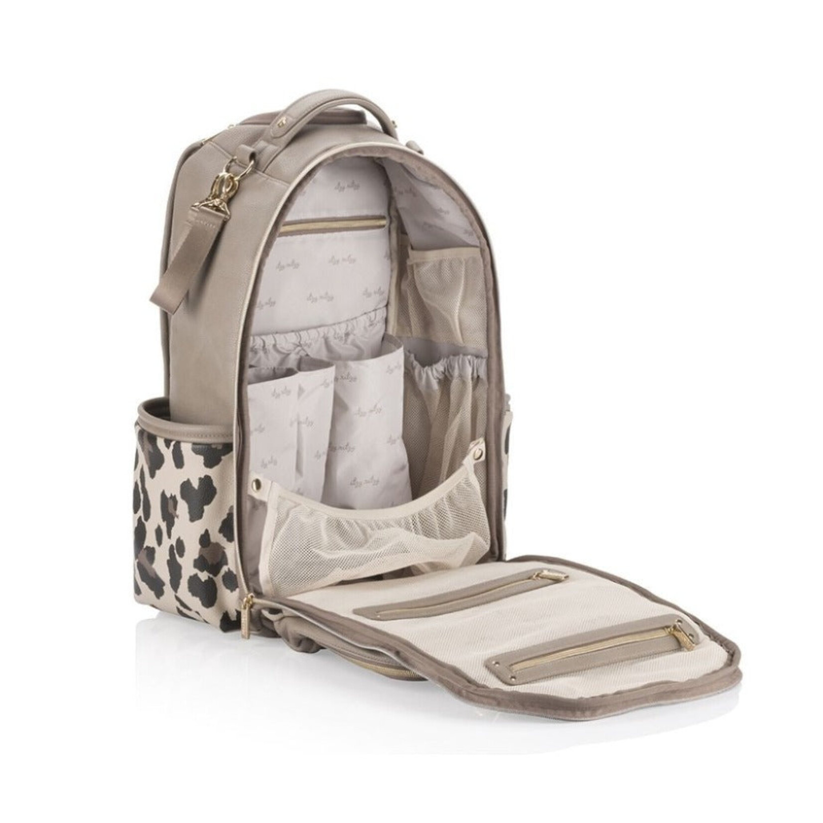 Itzy Ritzy Leopard Boss Plus Backpack Diaper Bag Itzy Ritzy Leopard Boss Plus Backpack Diaper Bag