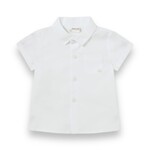 Mayoral White Baby Button Down Shirt