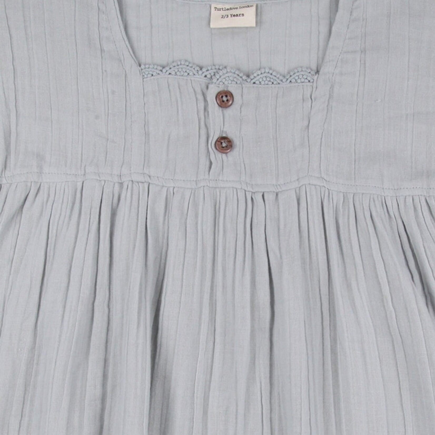 Turtledove London Sky Gauze Dress