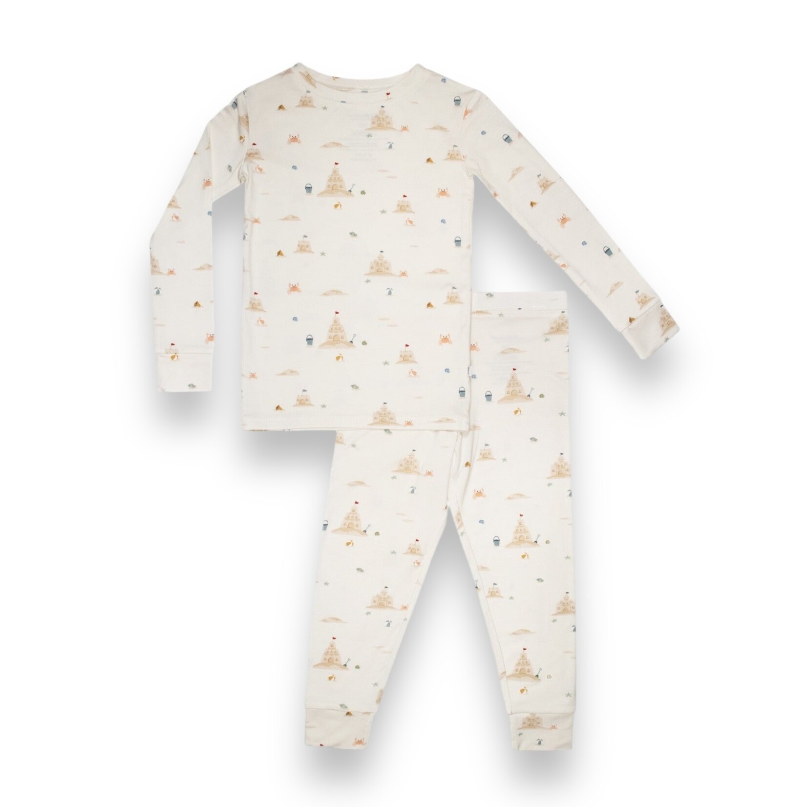 Brave Little Ones Sandcastles Bamboo PJ Set