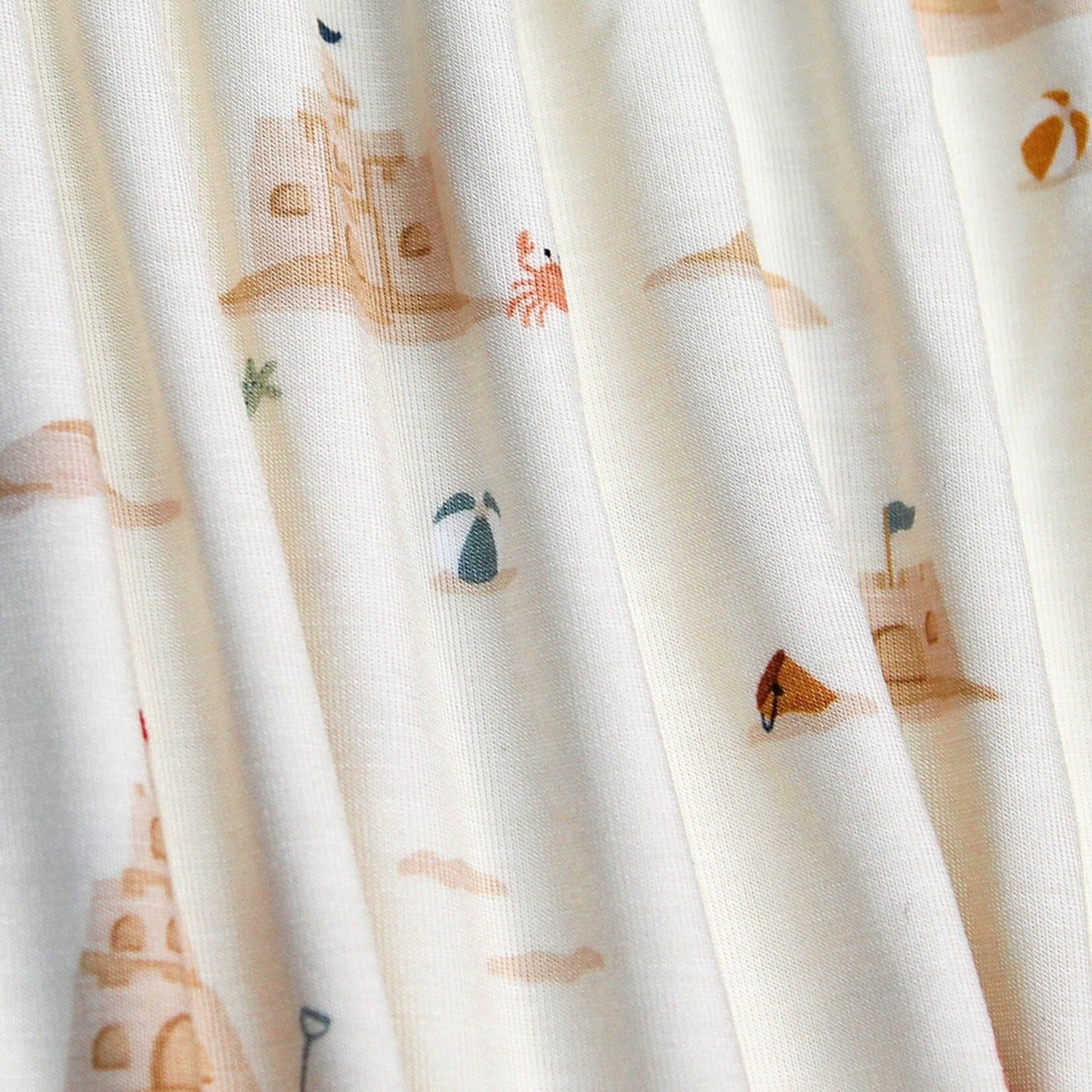 Brave Little Ones Sandcastles Bamboo PJ Set