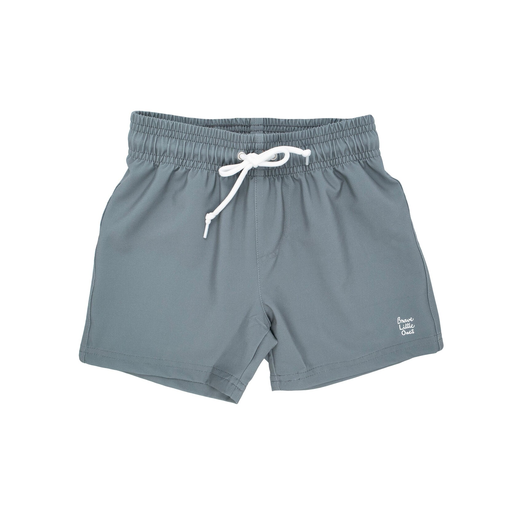 Brave Little Ones Slate Navy Swim Trunks