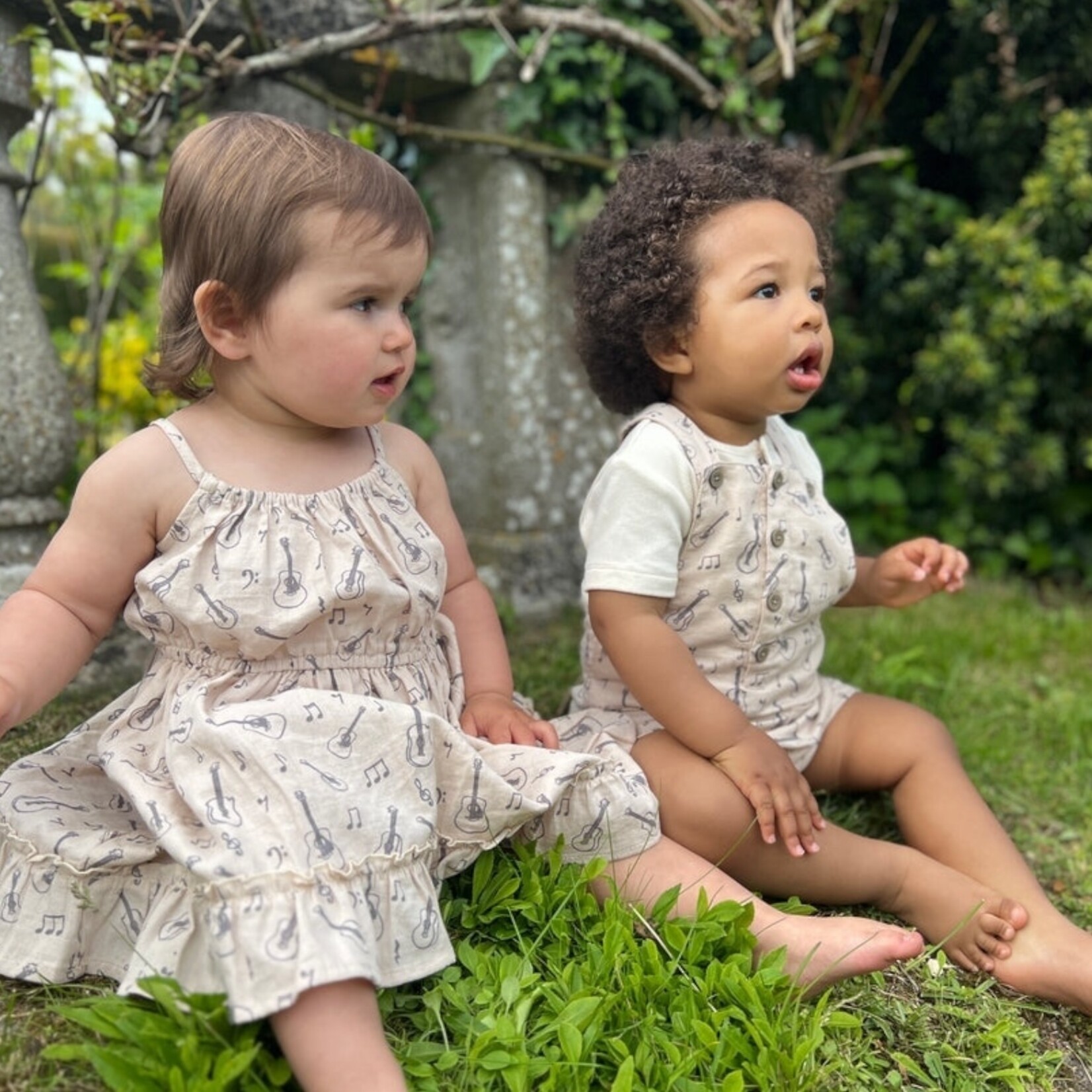 Ettie + H Latte Guitars Overalls