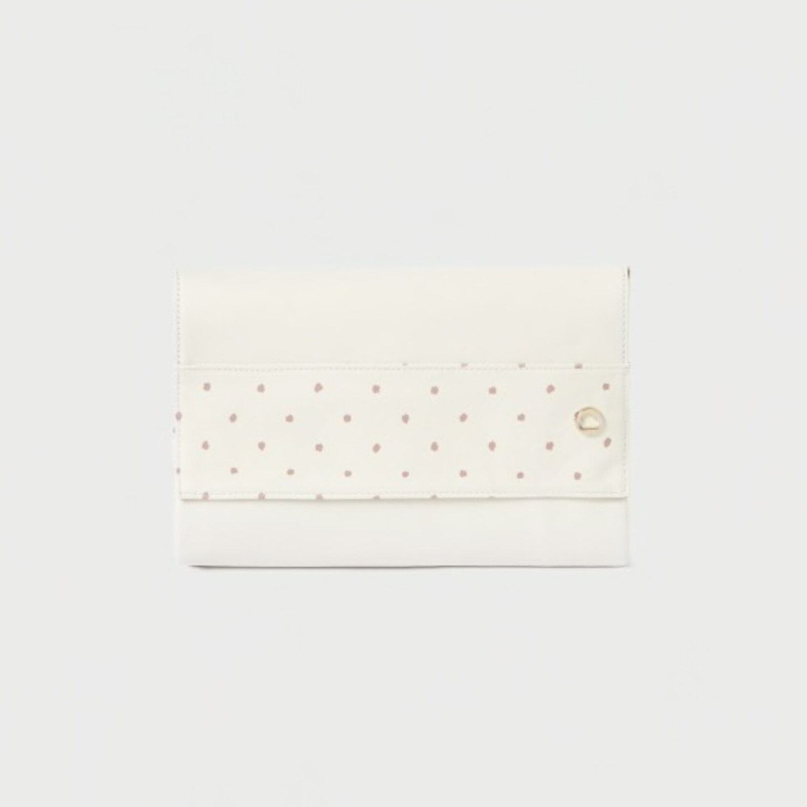 Mayoral Polka Dot Diaper Bag Set - Cream